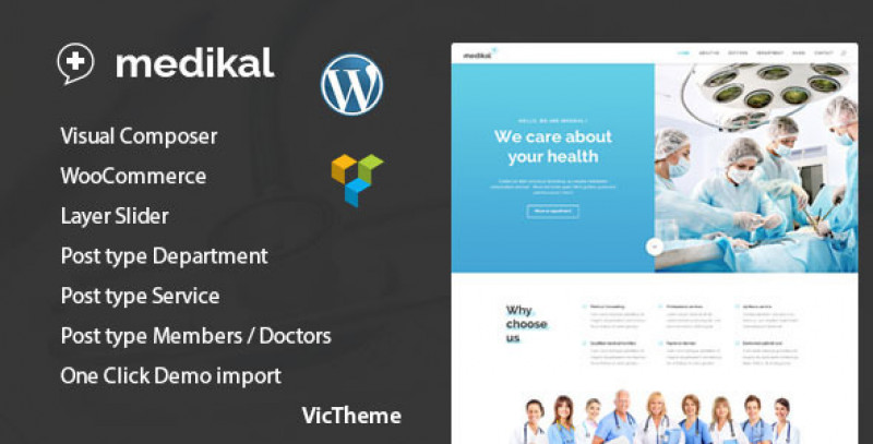 Medical Healthcare WordPress Theme